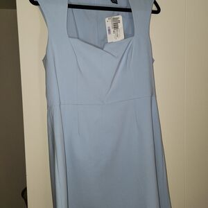 French Connection Light Blue Mini Dress